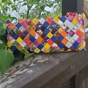 Candy Wrapper bag/clutch